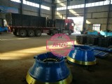 圆锥破备件发货现场